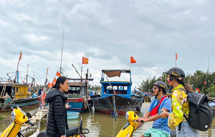 Private tour: Half-day Electric Scooter Adventure And Art Workshop In Hoi An